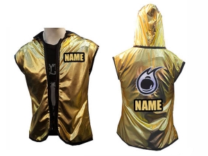 Kanong Custom Women Boxing Hoodies / Walk in Hoodies : Gold